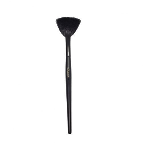 Fan Highlight Brush - AIKO Collection by Aquaris Beauty (Black)