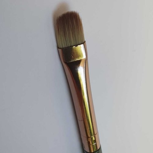 Eye Smudge Brush - YARA Collection by Aquaris Beauty (Gold - Dark Green)